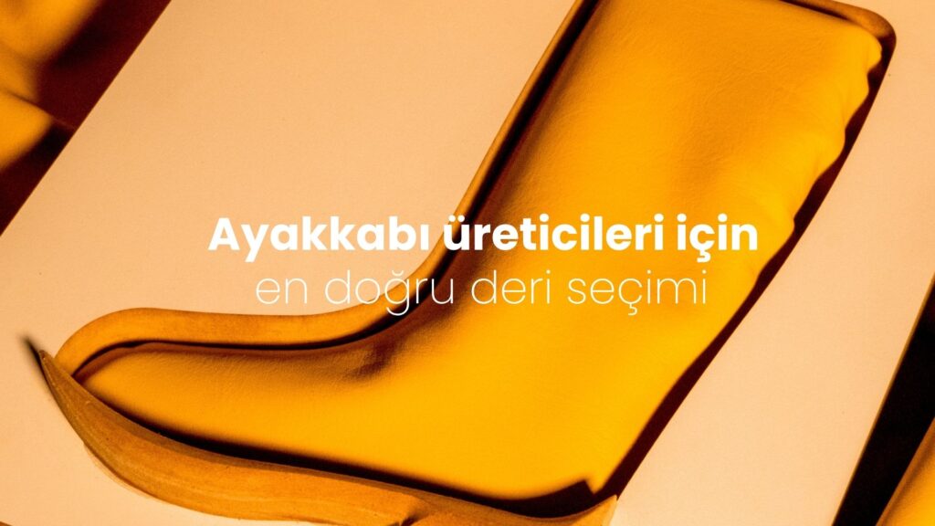 Ayakkabı üreticileri için en doğru deri seçimi